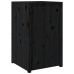 Mueble de cocina exterior madera maciza pino negro 55x55x92 cm