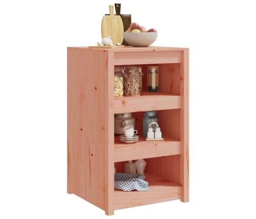 Mueble de cocina de exterior madera maciza Douglas 55x55x92 cm