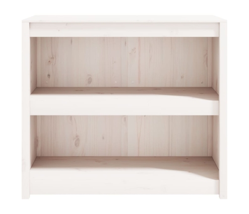 Mueble de cocina exterior madera maciza pino blanco 106x55x92cm