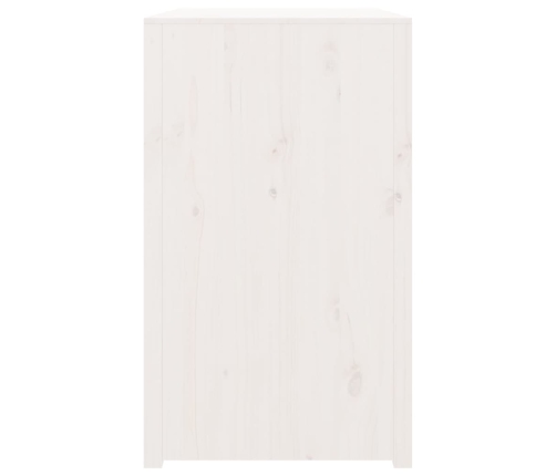 Mueble de cocina exterior madera maciza pino blanco 106x55x92cm