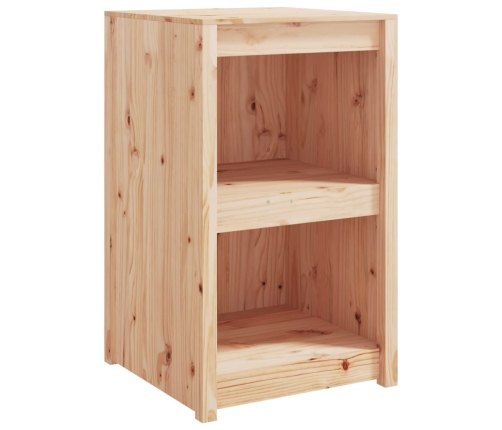 Mueble de cocina de exterior madera maciza de pino 55x55x92 cm