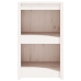 Mueble de cocina exterior madera maciza pino blanco 55x55x92 cm