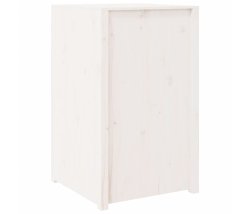 Mueble de cocina exterior madera maciza pino blanco 55x55x92 cm