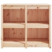 Mueble de cocina de exterior madera maciza de pino 106x55x92 cm