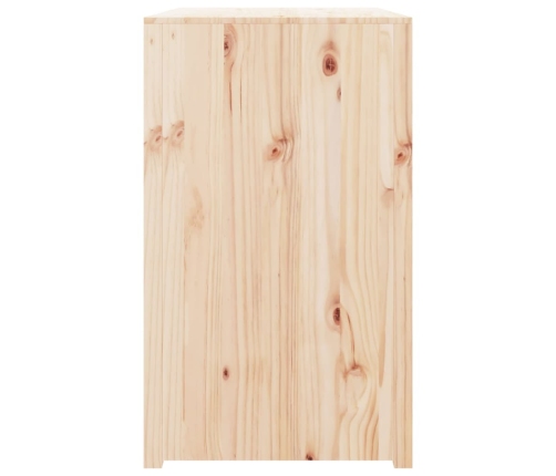 Mueble de cocina de exterior madera maciza de pino 106x55x92 cm