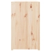 Mueble de cocina de exterior madera maciza de pino 106x55x92 cm