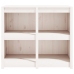 Mueble de cocina exterior madera maciza pino blanco 106x55x92cm