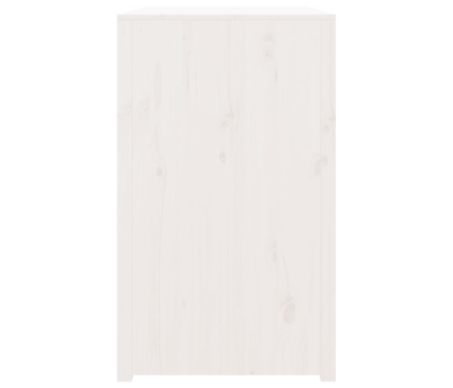 Mueble de cocina exterior madera maciza pino blanco 106x55x92cm