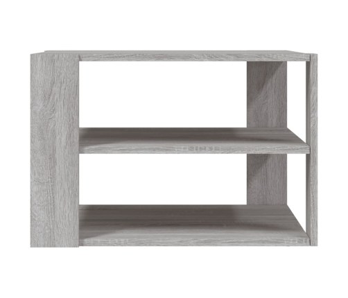 Mesa de centro madera de ingeniería gris Sonoma 59,5x59,5x40 cm