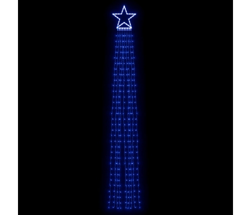 Luces para árbol de Navidad 320 LED azul 375 cm