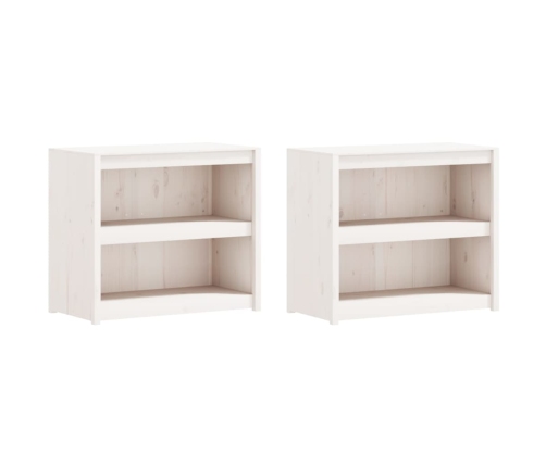 Muebles de cocina de exterior 4 pzas madera maciza pino blanco