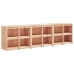 Muebles de cocina de exterior 3 piezas madera maciza de pino