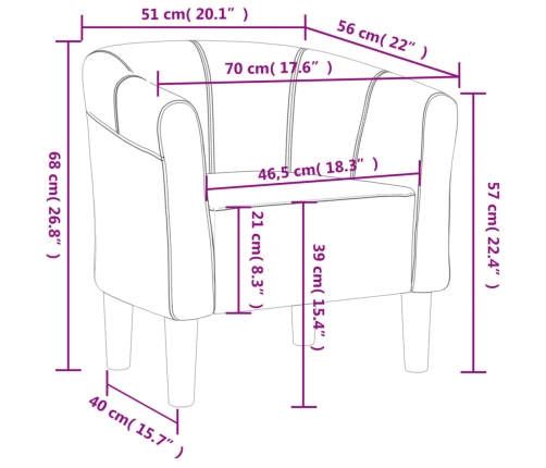 Sillón de terciopelo amarillo