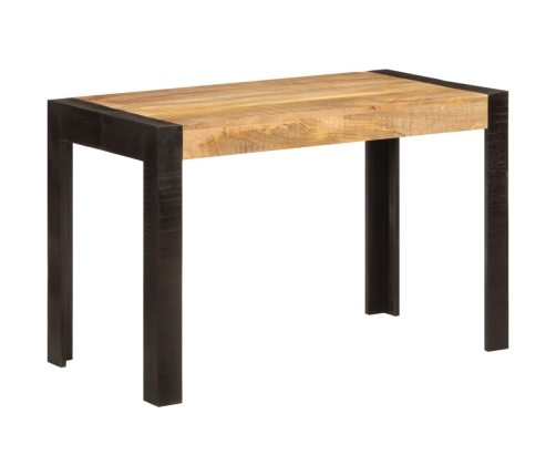 Mesa de comedor madera maciza de mango 120x60x76 cm