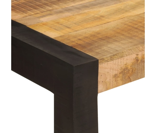 Mesa de comedor madera maciza de mango 120x60x76 cm