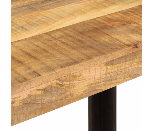 Mesa de comedor madera maciza de mango 120x60x76 cm