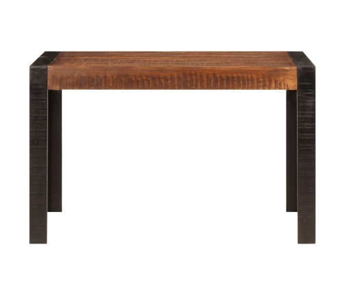 Mesa de comedor madera maciza de mango marrón miel 120x60x76 cm