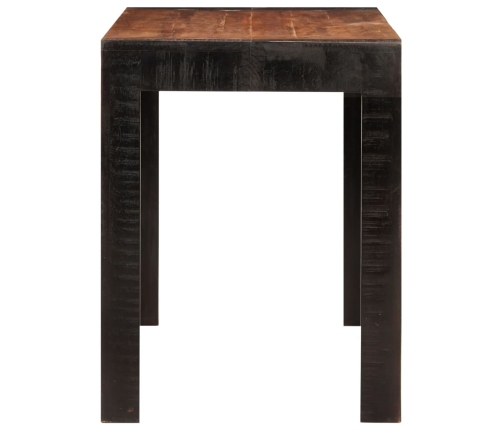 Mesa de comedor madera maciza de mango marrón miel 120x60x76 cm