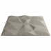 Paneles de pared 24 uds diamante gris hormigón 50x50cm XPS 6 m²