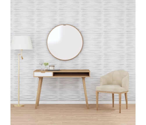 Paneles de pared 12 uds XPS piedra blanco 50x50 cm 3 m²