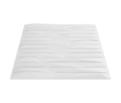 Paneles de pared 24 uds XPS piedra blanco 50x50 cm 6 m²