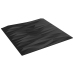 Paneles de pared 12 uds XPS piedra negro 50x50 cm 3 m²