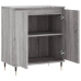 Aparador de madera contrachapada gris Sonoma 60x35x70 cm