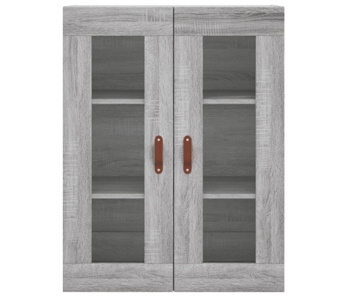 Armario de pared gris Sonoma 69,5x34x90 cm