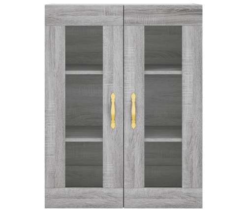 Armario de pared gris Sonoma 69,5x34x90 cm