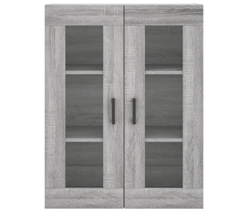 Armario de pared gris Sonoma 69,5x34x90 cm