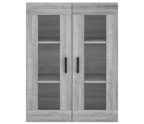 Armario de pared gris Sonoma 69,5x34x90 cm