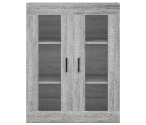 Armario de pared gris Sonoma 69,5x34x90 cm