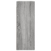 Armario de pared gris Sonoma 69,5x34x90 cm