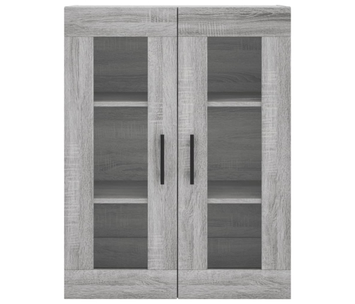 Armario de pared gris Sonoma 69,5x34x90 cm