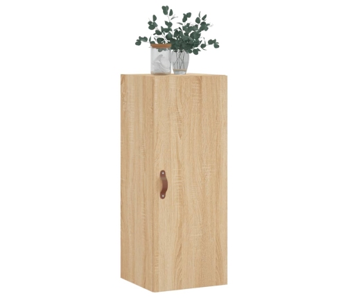 Armario de pared roble Sonoma 34,5x34x90 cm