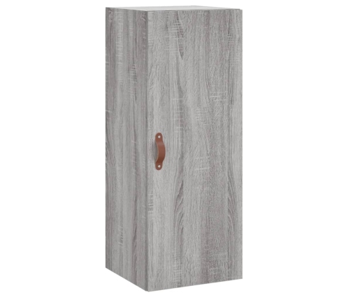 Armario de pared gris Sonoma 34,5x34x90 cm