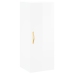 Armario de pared blanco brillante 34,5x34x90 cm