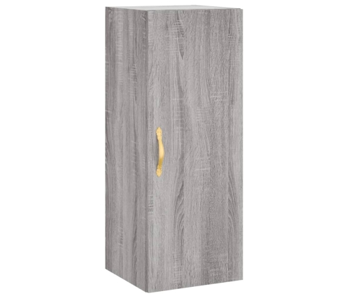 Armario de pared gris Sonoma 34,5x34x90 cm