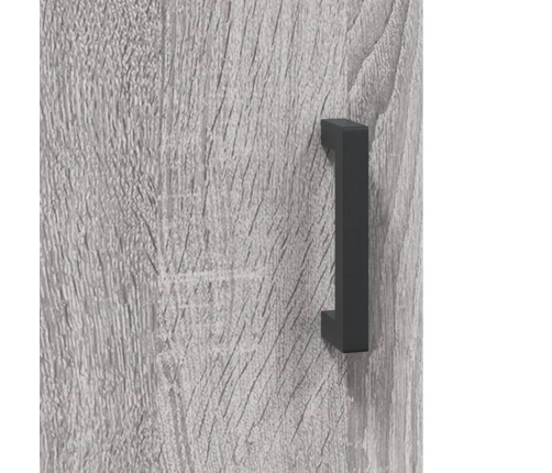 Armario de pared gris Sonoma 34,5x34x90 cm