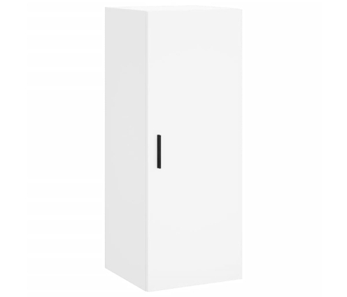 Armario de pared blanco 34,5x34x90 cm