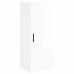 Armario de pared blanco brillante 34,5x34x90 cm