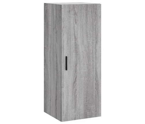 Armario de pared gris Sonoma 34,5x34x90 cm