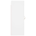 Armario de pared blanco 34,5x34x90 cm