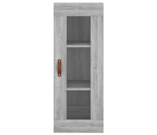 Armario de pared gris Sonoma 34,5x34x90 cm