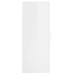 Armario de pared blanco brillante 34,5x34x90 cm