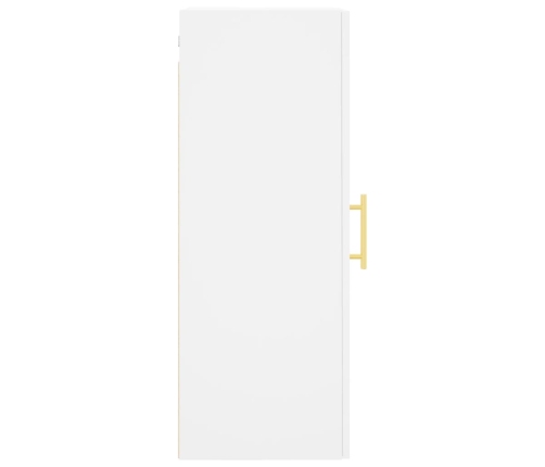 Armario de pared blanco 34,5x34x90 cm