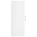 Armario de pared blanco brillante 34,5x34x90 cm