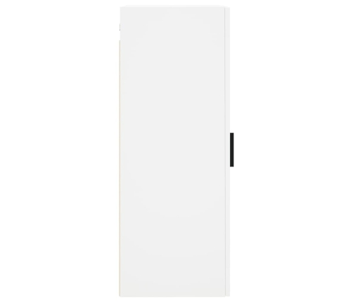 Armario de pared blanco 34,5x34x90 cm