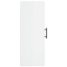 Armario de pared blanco brillante 34,5x34x90 cm