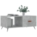 Mesa de centro madera contrachapada gris hormigón 90x50x40 cm